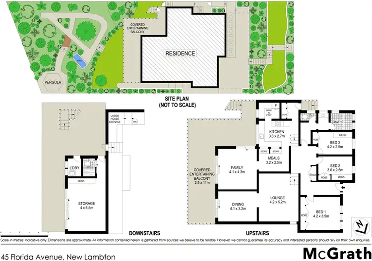 Floorplan of Homely house listing, 45 Florida Avenue, New Lambton NSW 2305