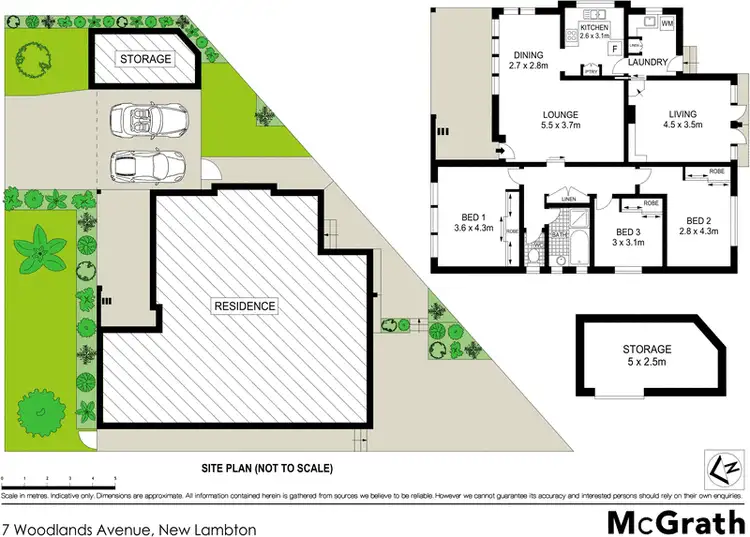 Floorplan of Homely house listing, 7 Woodlands Avenue, New Lambton NSW 2305
