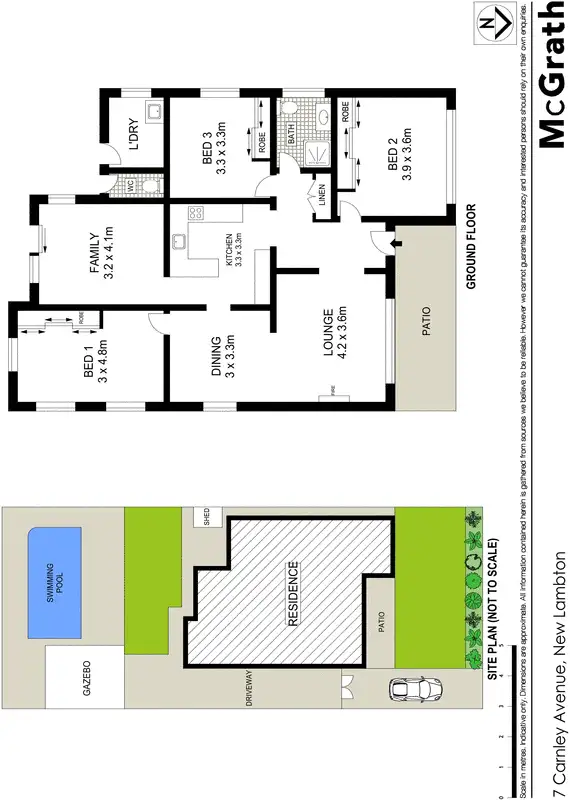 Floorplan of Homely house listing, 7 Carnley Avenue, New Lambton NSW 2305
