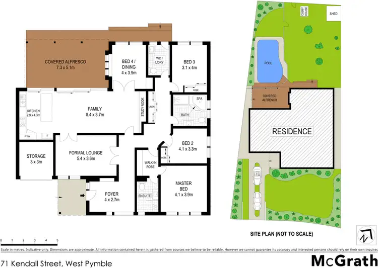 Floorplan of Homely house listing, 71 Kendall Street, West Pymble NSW 2073