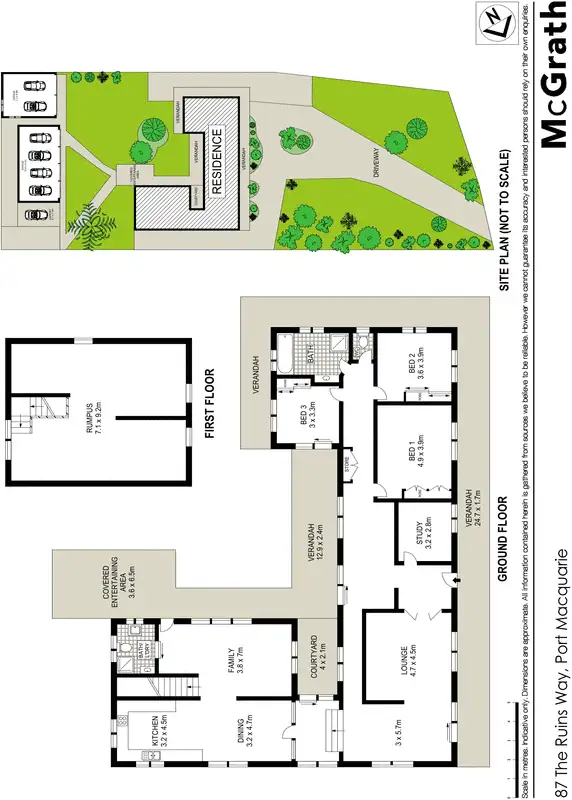 Floorplan of Homely house listing, 87 The Ruins Way, Port Macquarie NSW 2444