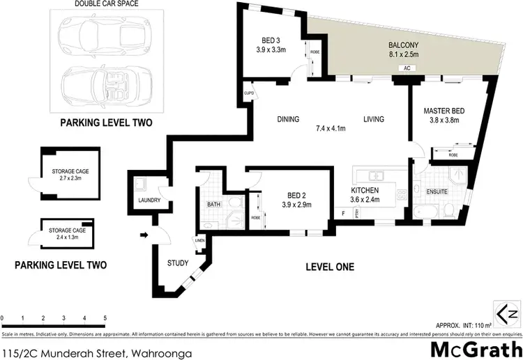 Floorplan of Homely apartment listing, 115/2C Munderah Street, Wahroonga NSW 2076