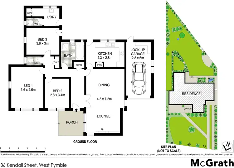 Floorplan of Homely house listing, 36 Kendall Street, West Pymble NSW 2073