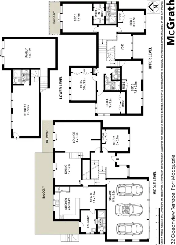 Floorplan of Homely house listing, 32 Oceanview Terrace, Port Macquarie NSW 2444