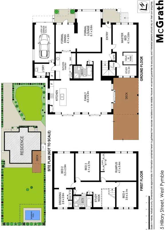 Floorplan of Homely house listing, 5 Hillary Street, West Pymble NSW 2073