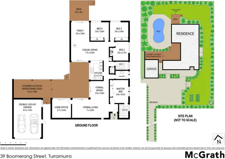 Floorplan of Homely house listing, 39 Boomerang Street, Turramurra NSW 2074