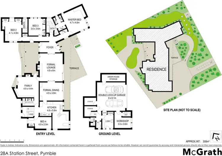 Floorplan of Homely house listing, 28A Station Street, Pymble NSW 2073