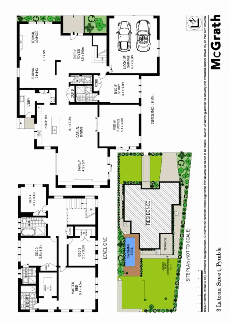 Floorplan of Homely house listing, 3 Latona Street, Pymble NSW 2073