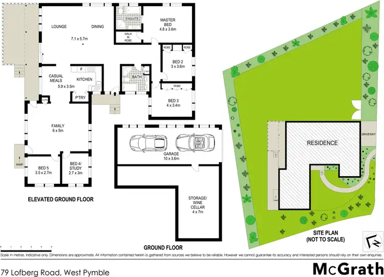Floorplan of Homely house listing, 79 Lofberg Road, West Pymble NSW 2073
