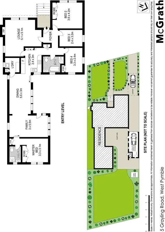 Floorplan of Homely house listing, 5 Grayling Road, West Pymble NSW 2073