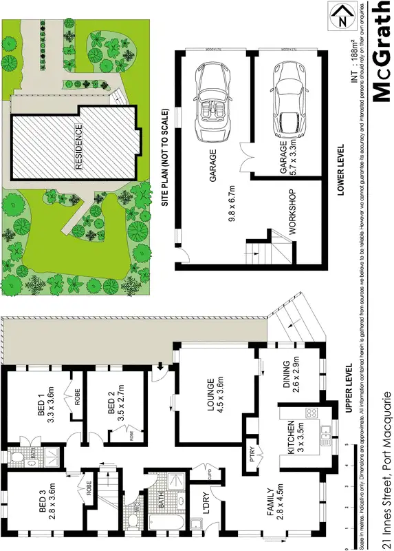 Floorplan of Homely house listing, 21 Innes Street, Port Macquarie NSW 2444