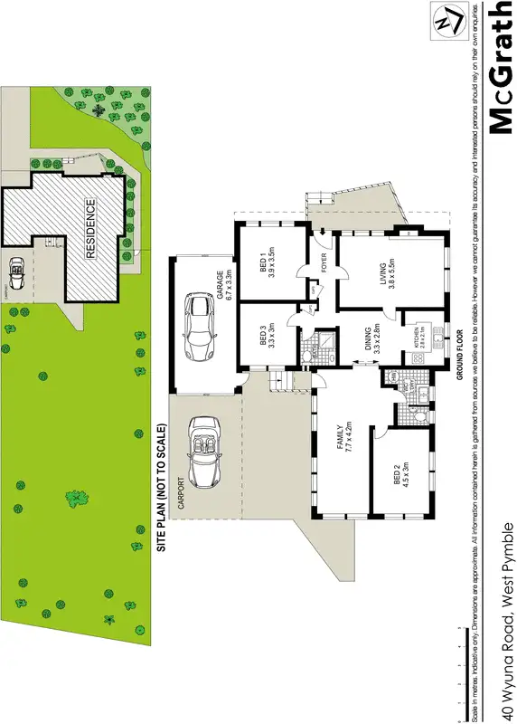 Floorplan of Homely house listing, 40 Wyuna Road, West Pymble NSW 2073