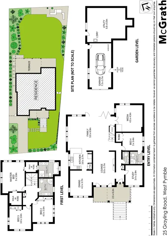 Floorplan of Homely house listing, 25 Grayling Road, West Pymble NSW 2073