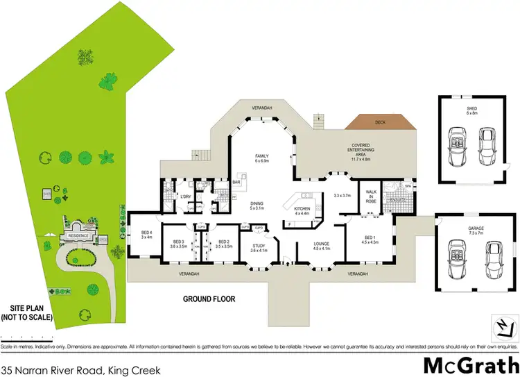 Floorplan of Homely rural property listing, 35 Narran River Road, King Creek NSW 2446