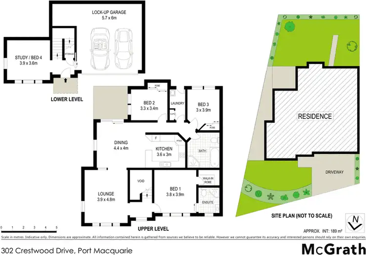 Floorplan of Homely house listing, 302 Crestwood Drive, Port Macquarie NSW 2444