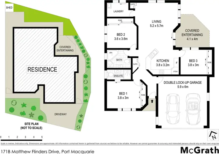 Floorplan of Homely house listing, 171B Matthew Flinders Drive, Port Macquarie NSW 2444