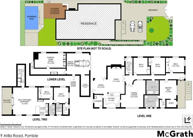 Floorplan of Homely house listing, 9 Arilla Road, Pymble NSW 2073