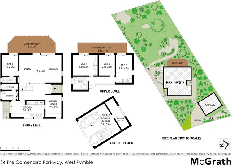 Floorplan of Homely house listing, 34 The Comenarra Parkway, West Pymble NSW 2073