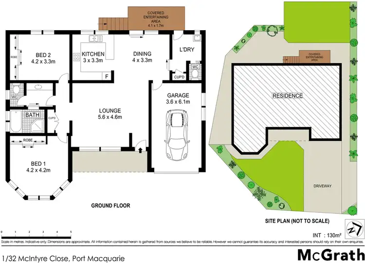 Floorplan of Homely house listing, 1/32 McIntyre Close, Port Macquarie NSW 2444