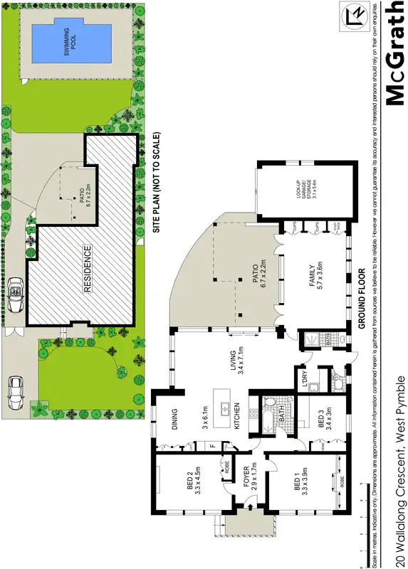 Floorplan of Homely house listing, 20 Wallalong Crescent, West Pymble NSW 2073