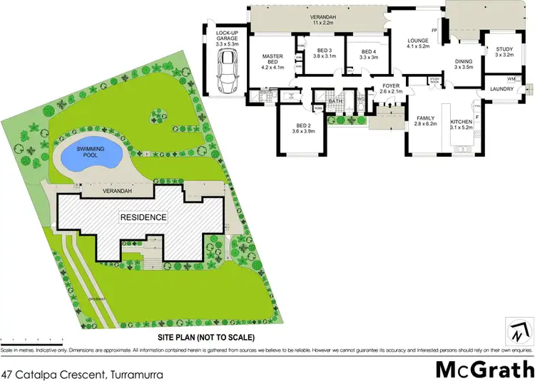 Floorplan of Homely house listing, 47 Catalpa Crescent, Turramurra NSW 2074