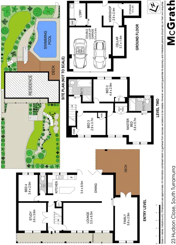 Floorplan of Homely house listing, 23 Hudson Close, South Turramurra NSW 2074