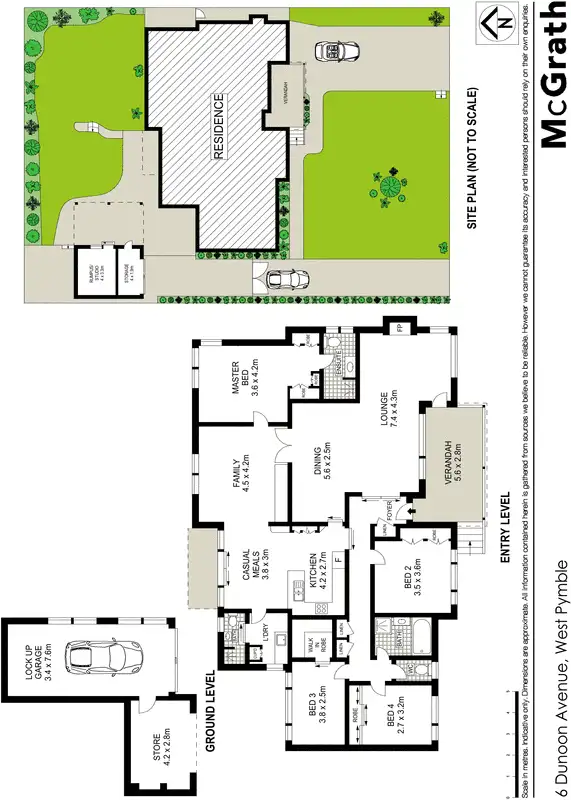 Floorplan of Homely house listing, 6 Dunoon Avenue, West Pymble NSW 2073
