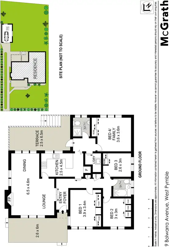 Floorplan of Homely house listing, 9 Bolwarra Avenue, West Pymble NSW 2073