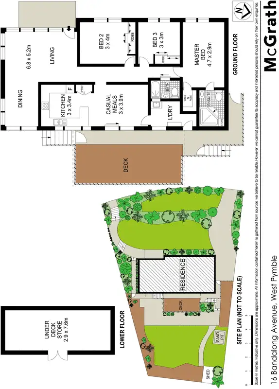 Floorplan of Homely house listing, 16 Bandalong Avenue, West Pymble NSW 2073