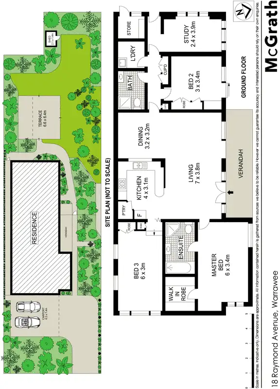 Floorplan of Homely house listing, 18 Raymond Avenue, Warrawee NSW 2074