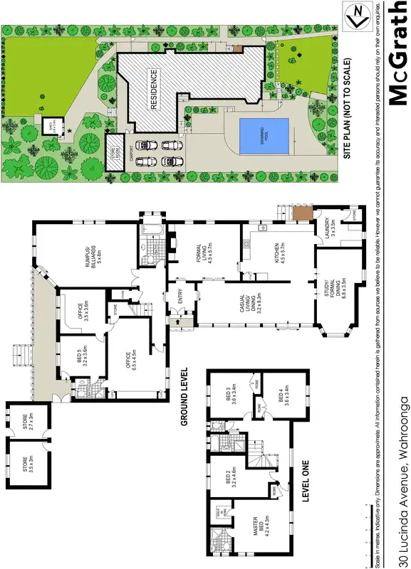Floorplan of Homely house listing, 30 Lucinda Avenue, Wahroonga NSW 2076