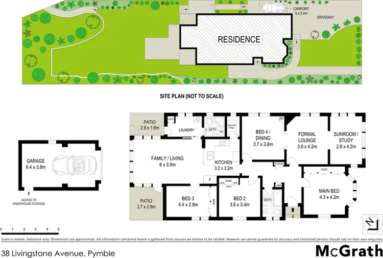 Floorplan of Homely house listing, 38 Livingstone Avenue, Pymble NSW 2073