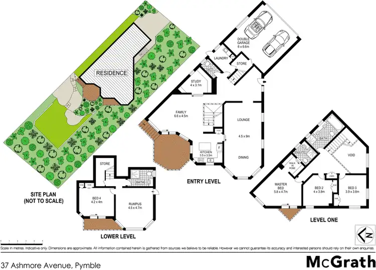 Floorplan of Homely house listing, 37 Ashmore Avenue, Pymble NSW 2073
