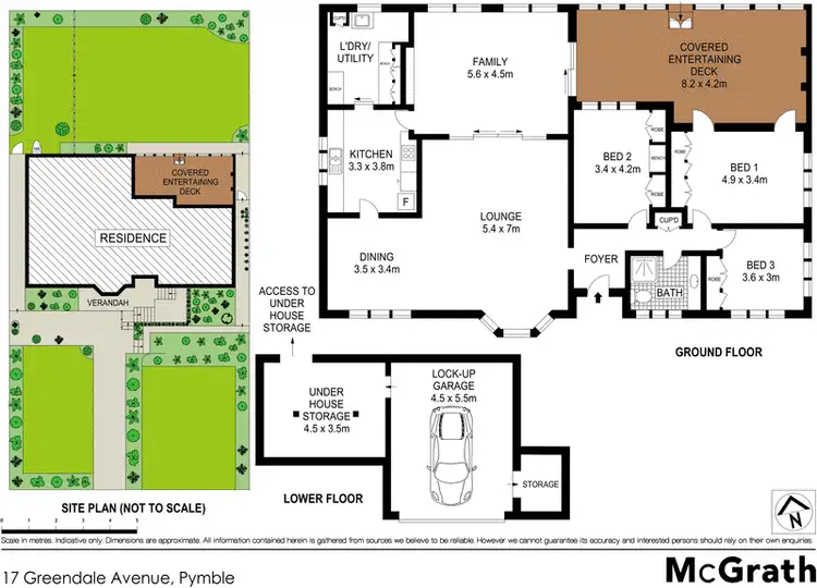 Floorplan of Homely house listing, 17 Greendale Avenue, Pymble NSW 2073