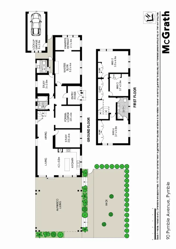 Floorplan of Homely house listing, 90 Pymble Avenue, Pymble NSW 2073