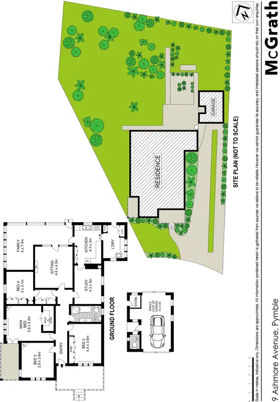 Floorplan of Homely house listing, 9 Ashmore Avenue, Pymble NSW 2073