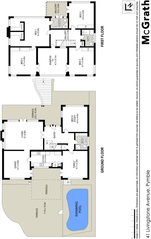 Floorplan of Homely house listing, 41 Livingstone Avenue, Pymble NSW 2073