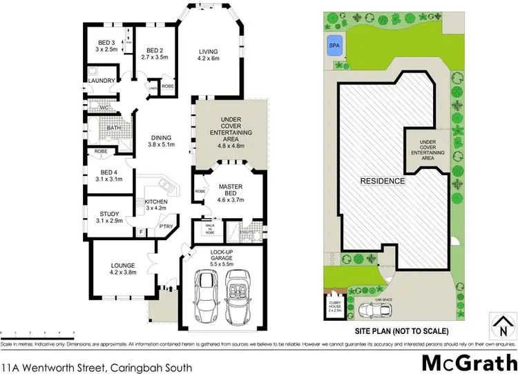 Floorplan of Homely house listing, 11A Wentworth Street, Caringbah South NSW 2229