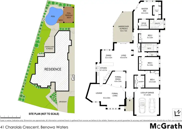 Floorplan of Homely house listing, 41 Charolais Crescent, Benowa Waters QLD 4217