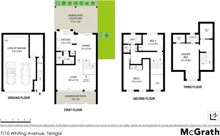 Floorplan of Homely townhouse listing, 7/10 Whiting Avenue, Terrigal NSW 2260