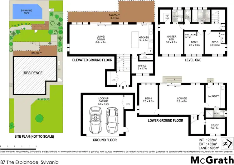 Floorplan of Homely house listing, 87 The Esplanade, Sylvania NSW 2224