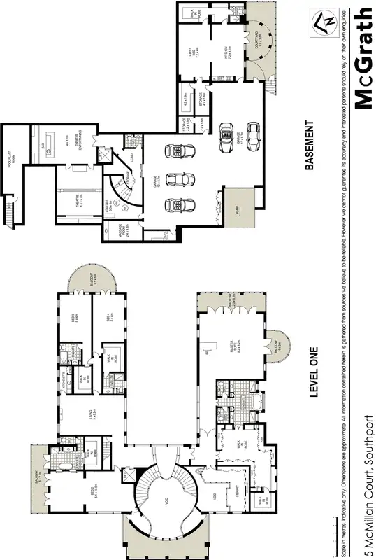 Floorplan of Homely house listing, 5 McMillan Court, Southport QLD 4215