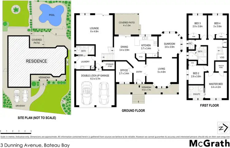 Floorplan of Homely house listing, 3 Dunning Avenue, Bateau Bay NSW 2261
