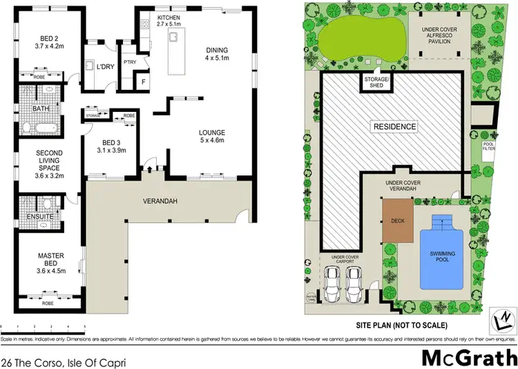 Floorplan of Homely house listing, 26 The Corso, Isle Of Capri QLD 4217