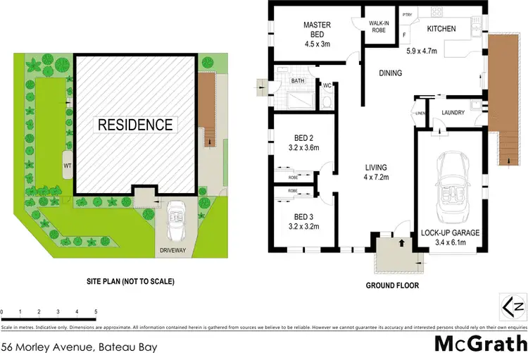 Floorplan of Homely house listing, 1/56 Morley Avenue, Bateau Bay NSW 2261