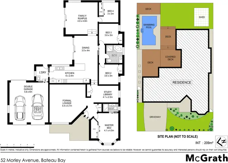 Floorplan of Homely house listing, 52 Morley Avenue, Bateau Bay NSW 2261