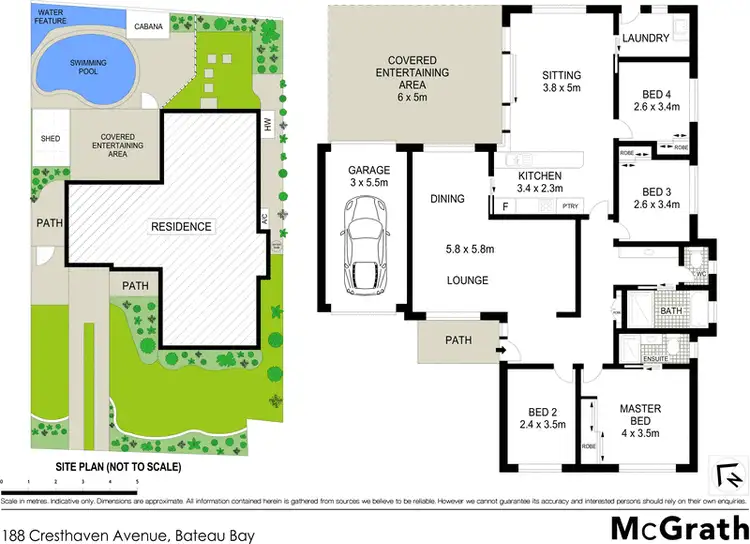 Floorplan of Homely house listing, 188 Cresthaven Avenue, Bateau Bay NSW 2261
