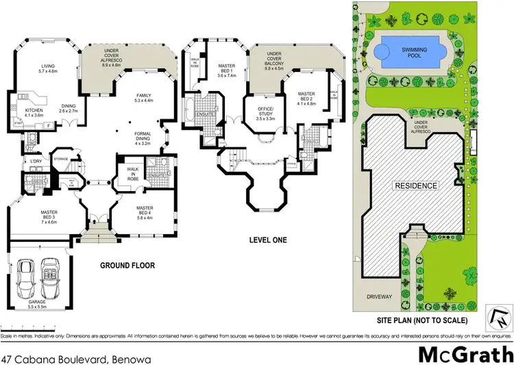 Floorplan of Homely house listing, 47 Cabana Boulevard, Benowa Waters QLD 4217