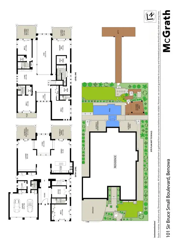 Floorplan of Homely house listing, 101 Sir Bruce Small Boulevard, Benowa Waters QLD 4217