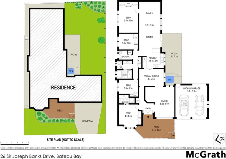 Floorplan of Homely house listing, 26 Sir Joseph Banks Drive, Bateau Bay NSW 2261